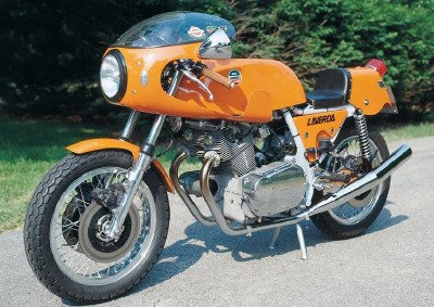 Moto Laverda mitica negli anni '70