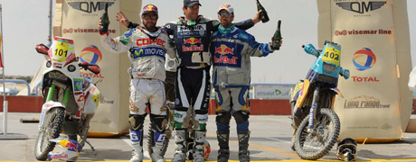 Pharaons Rally, trionfo dello spagnolo Marc Coma su KTM 690