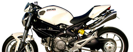 Ducati Monster, terminali di scarico Hp Cors al prezzo di 998 Euro