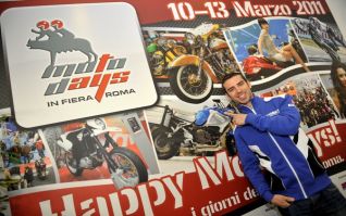 Moto, Melandri ha inaugurato la terza edizione di "Motodays"