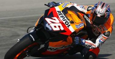 MotoGp, per Pedrosa solo uno stiramento al braccio sinistro