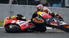 MotoGp, Gran Premio di Spagna: vince Lorenzo, ma Rossi (5°) atterra Stoner