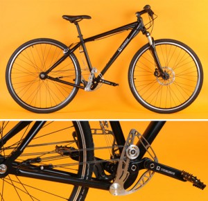 Stringbike, la prima bicicletta senza catena, ma con le stringhe collegate ai pedali