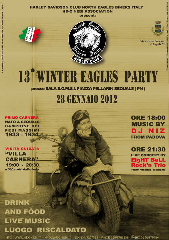 Motoraduno Harley Davidson North Eagles Bikes Italy 13° edizione 