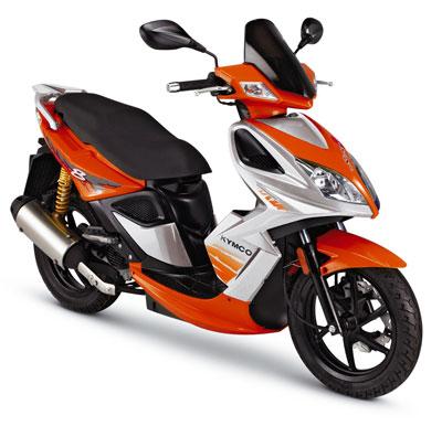 Scooter e moto Kymco i prezzi del 2012