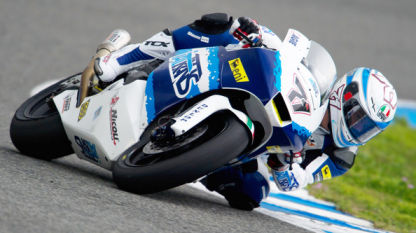 Moto2, l'azzurro Claudio Corti domina gli ultimi test