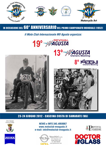 MV Agusta celebrazione per il 19° Revival 