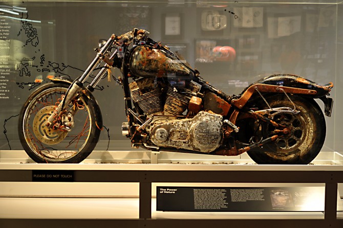 L'Harley Davidson dello tsunami celebrata nel museo di Milwakee
