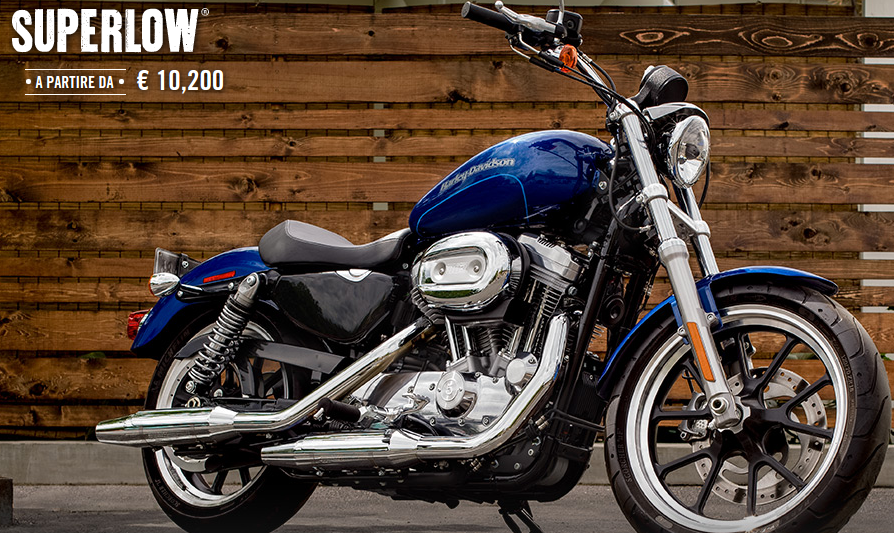 Quanto è bella la Superlow Harley Davidson?