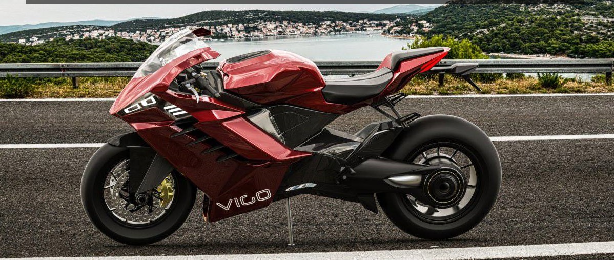 Vigo, la moto supersportiva elettrica che viaggia a 290 km/h