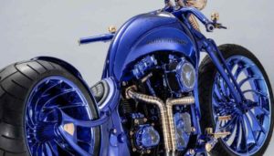 Harley Davidson Bucherer Blue Edition